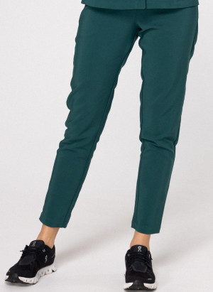 Spodnie Medyczne Damskie – Scrubs Classy Dark Green - XS, Regular