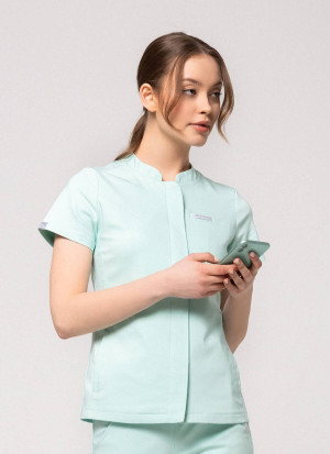 Zestaw medyczny damski, Scrubs Classy Mint- Komplet