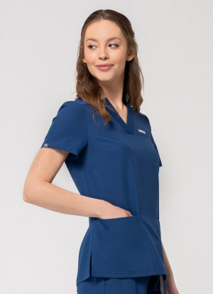 Zestaw medyczny damski, Scrubs Comfy Navy- Komplet