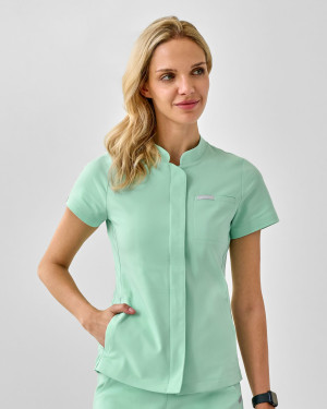 Bluza Medyczna Damska – Scrubs Classy Mint - 2XL