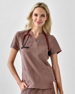 Zestaw medyczny damski, Scrubs Comfy Chocolate- Komplet