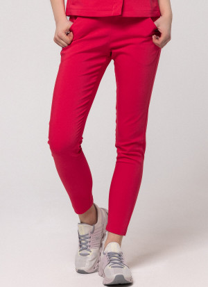 Spodnie Medyczne Damskie – Scrubs Classy Coral - XXS, Regular