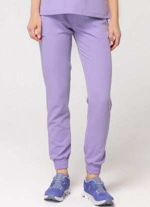 Spodnie Medyczne Damskie – Scrubs Comfy Lilac - S