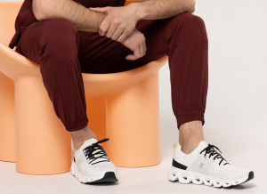 Spodnie Medyczne Męskie - Scrubs Sporty Wine - XL