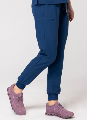 Spodnie Medyczne Damskie – Scrubs Comfy Navy - S