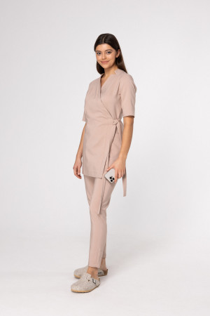 Żakiet Medyczny Damski - Classy Nude - 2XL