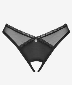 Obsessive Latinesa stringi otwarte M/L czarny