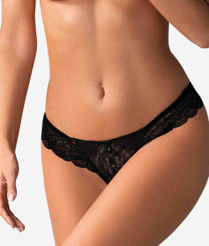 Obsessive Miamor stringi S/M (czarne)