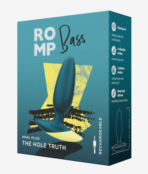 Romp Bass masażer z wibracją zielony