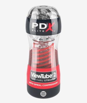 PDX Elite ViewTube 2 Clear przezroczysty z spiralnym ściskaniem 1 szt