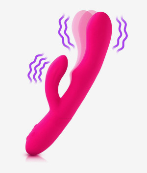 Femmefunn ultra rabbit pink Różowy