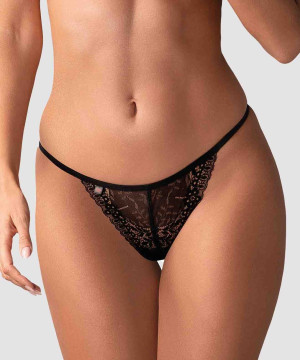 Obsessive Intensa stringi -S/M (czarne)