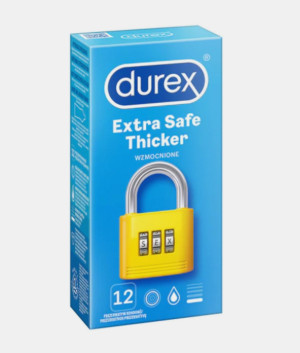 Durex Extra Safe prezerwatywy pogrubione