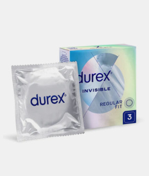Durex Invisible Ultracienkie prezerwatywy (3 szt.)