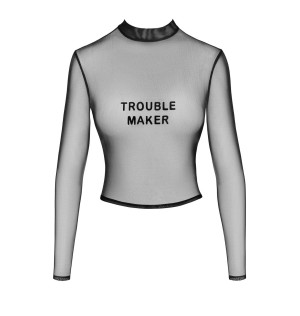 Noir Handmade F389 troublemaker top S czarny