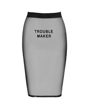 Noir Handmade F390 troublemaker spódnica XS czarny
