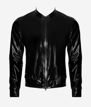 Noir Handmade Voltage PVC Jacket
 czarny