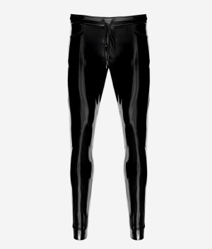 Noir Handmade Voltage PVC Long Pants czarny