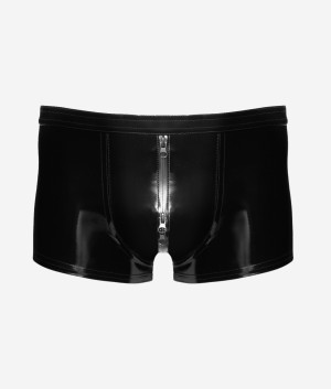 Noir Handmade Voltage PVC Shorts czarny