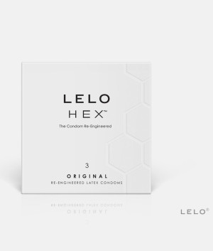 LELO HEX prezerwatywy (3 szt.)