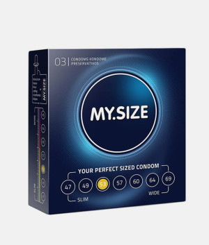 MY.SIZE PRO 53 prezerwatywy dla obwodu 11-11,5 cm (3 szt.)