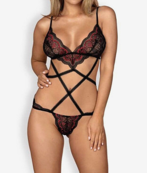 Obsessive Megies body-S/M (czarne)