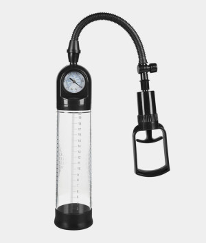 Pompka-Powerpump MASTER - Black&Clear bezbarwny