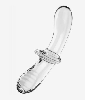 Satisfyer Double crystal Szklane Dildo