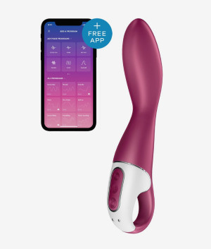 Satisfyer Heated Thrill Connect App fioletowy