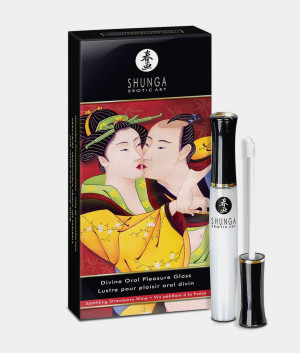 Shunga Strawberry żel smakowy