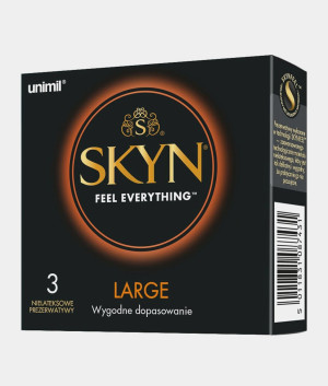 Unimil SKYN Large prezerwatywy powiększone (3 szt.)