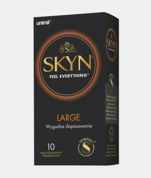 Unimil SKYN Large prezerwatywy powiększone (10 szt.)