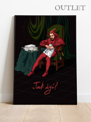 STAŃCZYK / JAK ŻYĆ? / plakat B2 OUTLET