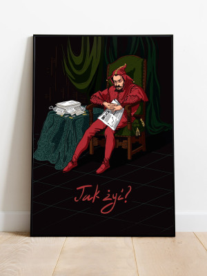 STAŃCZYK / JAK ŻYĆ? / plakat B2