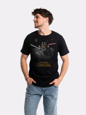 OGNIEM I MIECZEM / koszulka męska / czarna