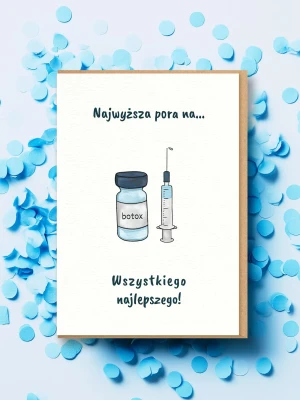 BOTOKS / kartka na urodziny