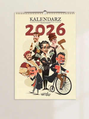 KALENDARZ LITERACKI 2026 / kalendarz