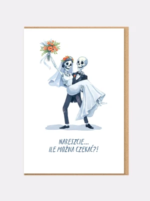 NARESZCIE / kartka ślubna