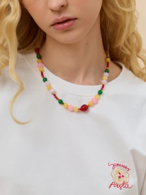 TRUSKAWKA / Nadwyraz.com x Sargaya studio / naszyjnik handmade