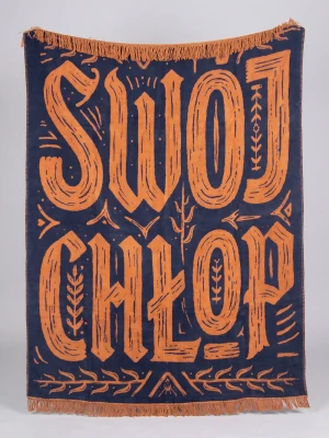 SWÓJ CHŁOP / koc