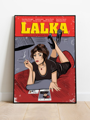 LALKA / BOLESŁAW PRUS / plakat B2