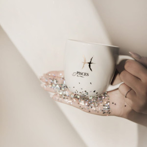 Zimowa Wyprzedaż - Kubek 300 ml - Ryby / Pisces