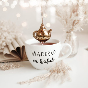 Kubek na prezent 500 ml - Wiaderko na herbatę