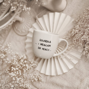 Zimowa Wyprzedaż - Kubek 300 ml - Sekundka...i wracam do pracy...