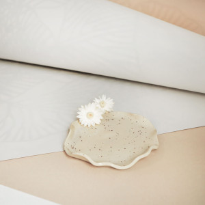 Podstawka pod kubek/na drobiazgi - glina ciemna