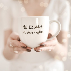 Kubek 300 ml - NIE DZIAŁA! A włącz i wyłącz