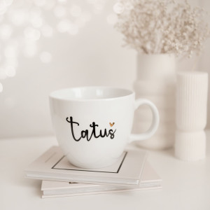 Kubek 1 litr - Tatuś ZŁOTE SERCE