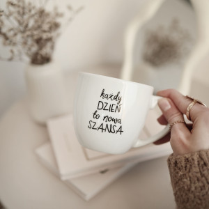 Kubek 300 ml - Każdy dzień to nowa szansa