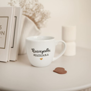 Kubek 300 ml - Nauczycielka przedszkola ZŁOTE SERCE