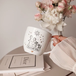 Kubek 300 ml - Laurka na porcelanie